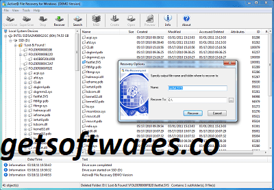 Active File Recovery Crack + Serial Key Full Download 2022