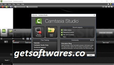 Camtasia Studio Crack + License Key Full Download