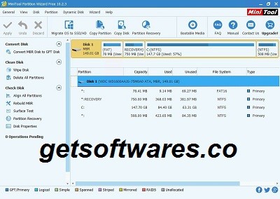 MiniTool Partition Wizard Free 12.3 Crack + Key Full Download 2021