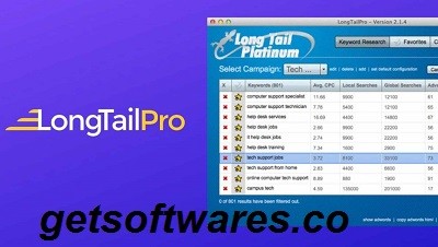 Long Tail Pro 3.1.9 Crack + Latest Version Free Download 2021