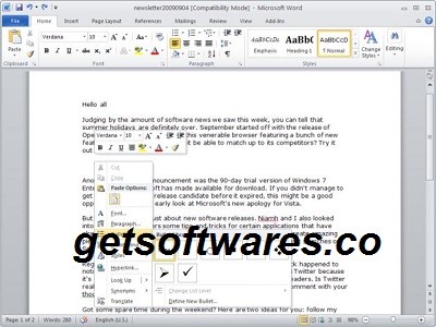MS Office 2010 Crack + License Key Free Download