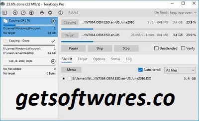 TeraCopy Pro Crack + License Key Full Download 2022